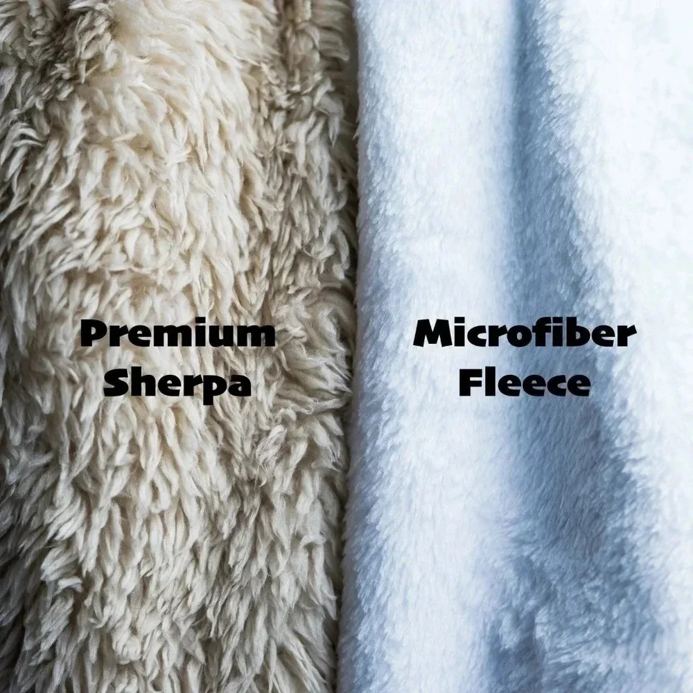Holy Rick 50x60 throw premium sherpa